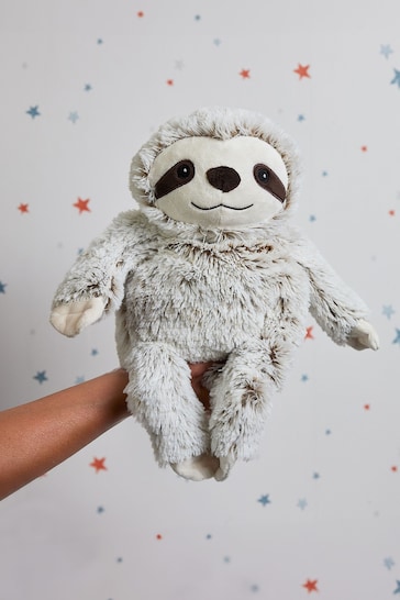 Warmies Neutral Sloth Heatable Plush Toy