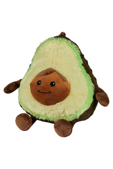 Warmies Green Avocado Heatable Plush Toy