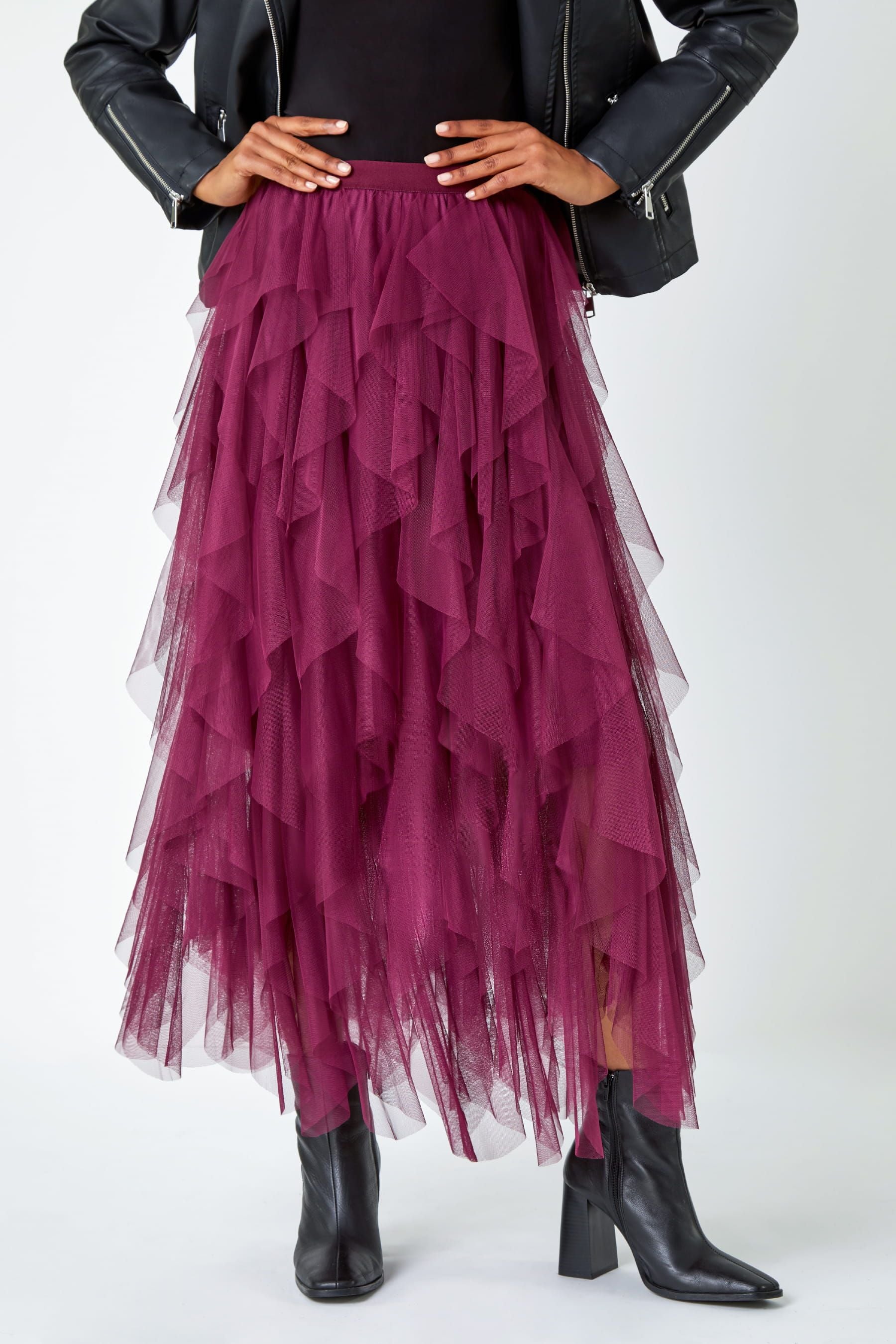 Layered shop skirt uk