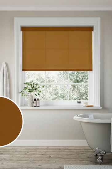 Mocha Brown Simply Plain Made to Measure Roller Blind