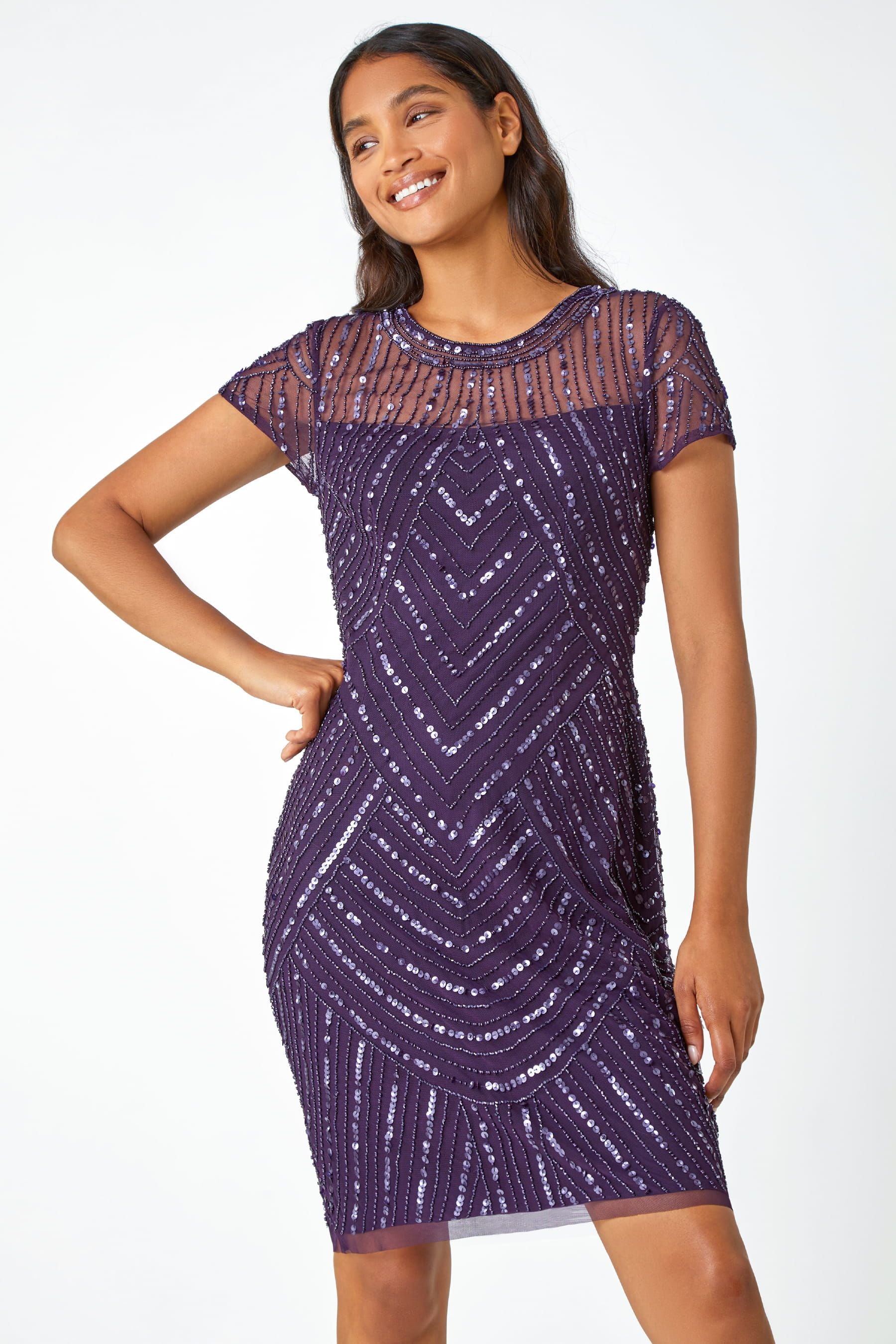 Embellished shift new arrivals dress uk