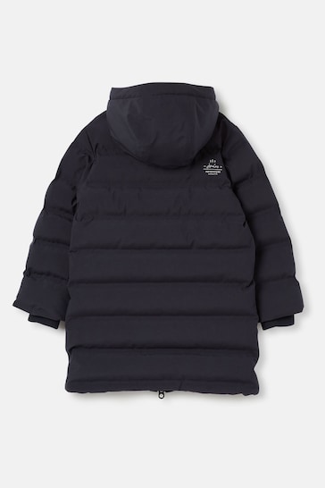 Joules Padwell Navy Waterproof Padded Coat with Hood