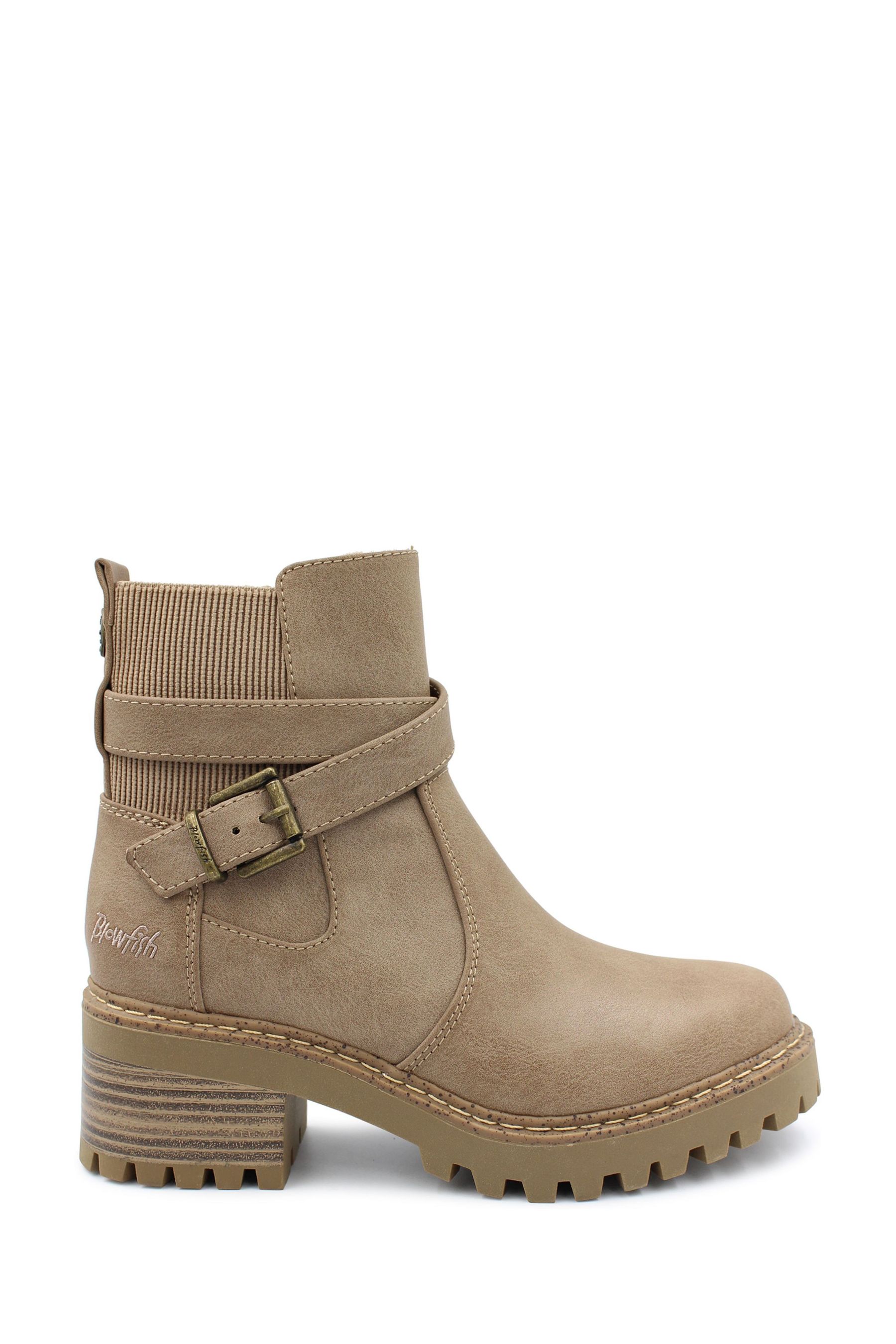 Buy Blowfish Malibu Womens Lifted Heeled Strap Chelsea Boots from