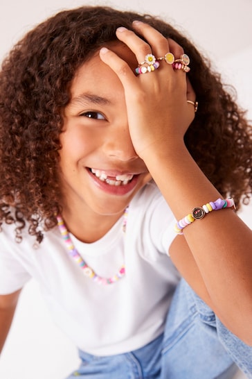 Light Pink SMILEYWORLD® Ring Set