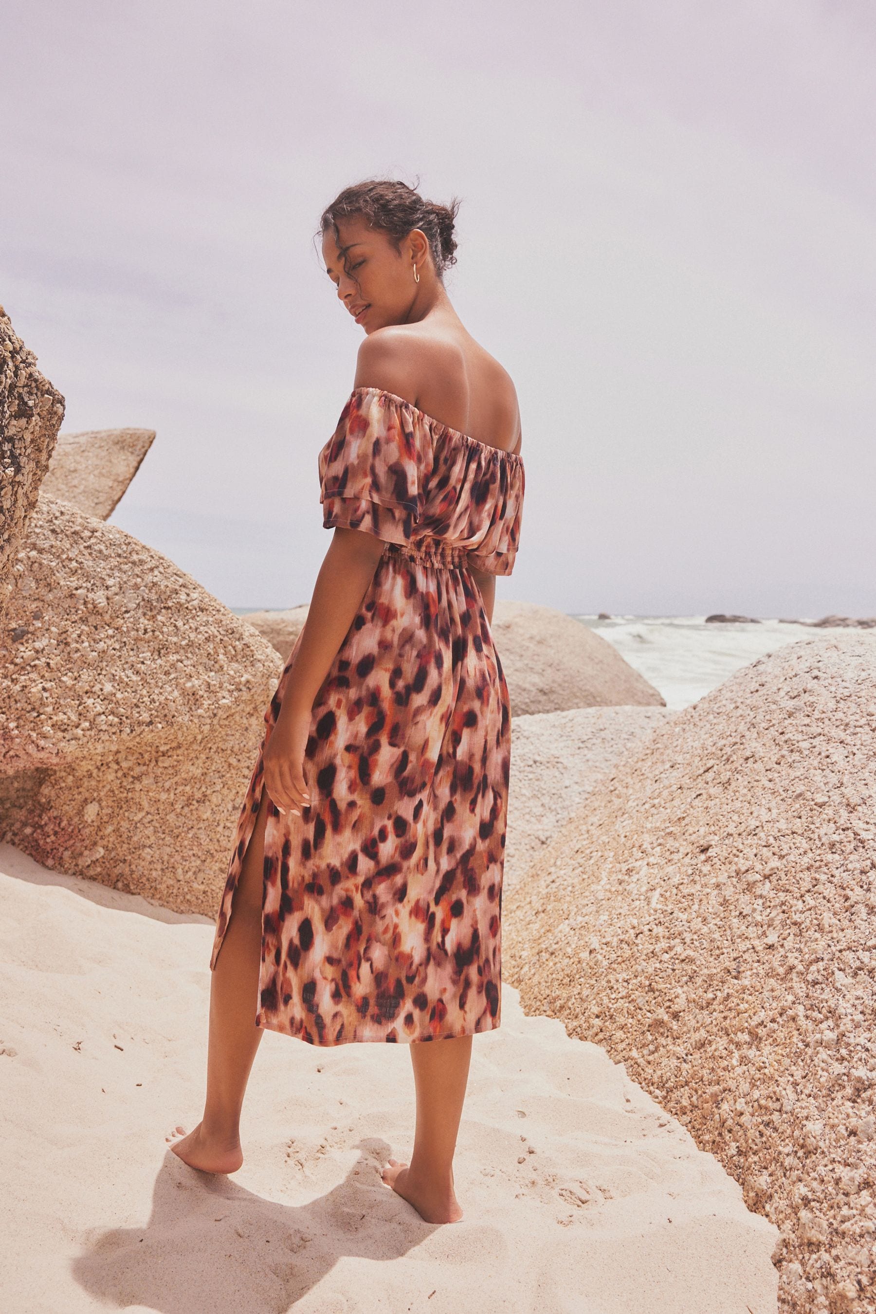 Buy Animal Off Shoulder Summer Dress from the Next UK online shop