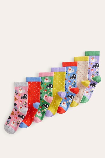 Boden Pink Socks 7 Packs