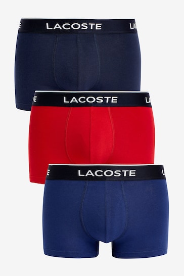 Lacoste Multi Navy Boxers 3 Pack