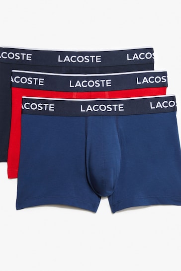 Lacoste Multi Navy Boxers 3 Pack
