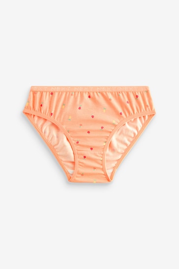 Pink Bikini Briefs 5 Pack (5-16yrs)