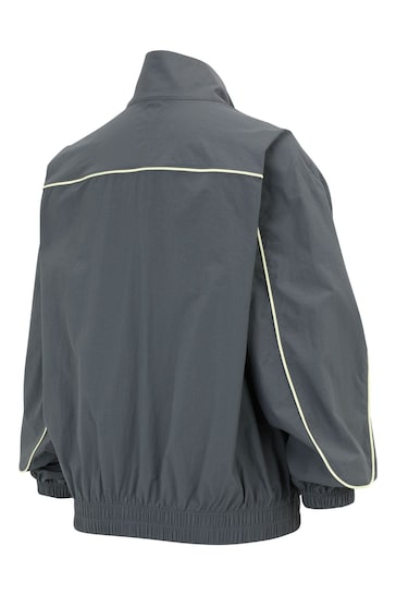 New Balance Grey Womens Sportswears Greatest Hits Woven Jacket