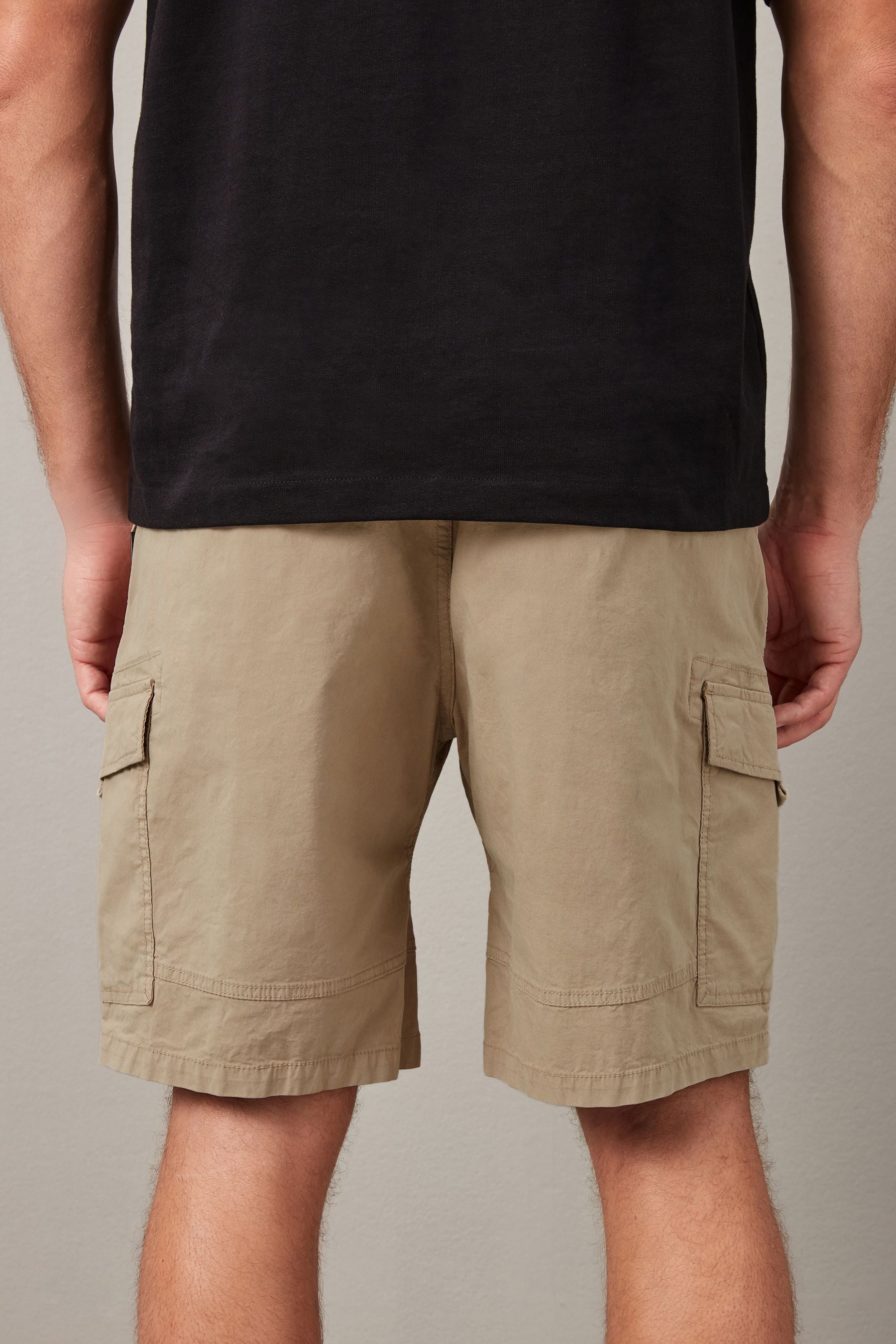 Cargo shorts hotsell with drawstring waist
