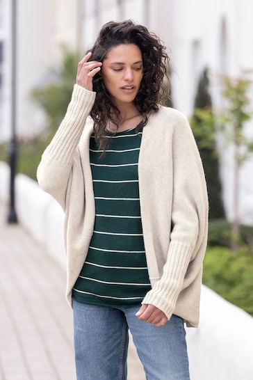 Celtic & Co. Natural Supersoft Cocoon Cardigan