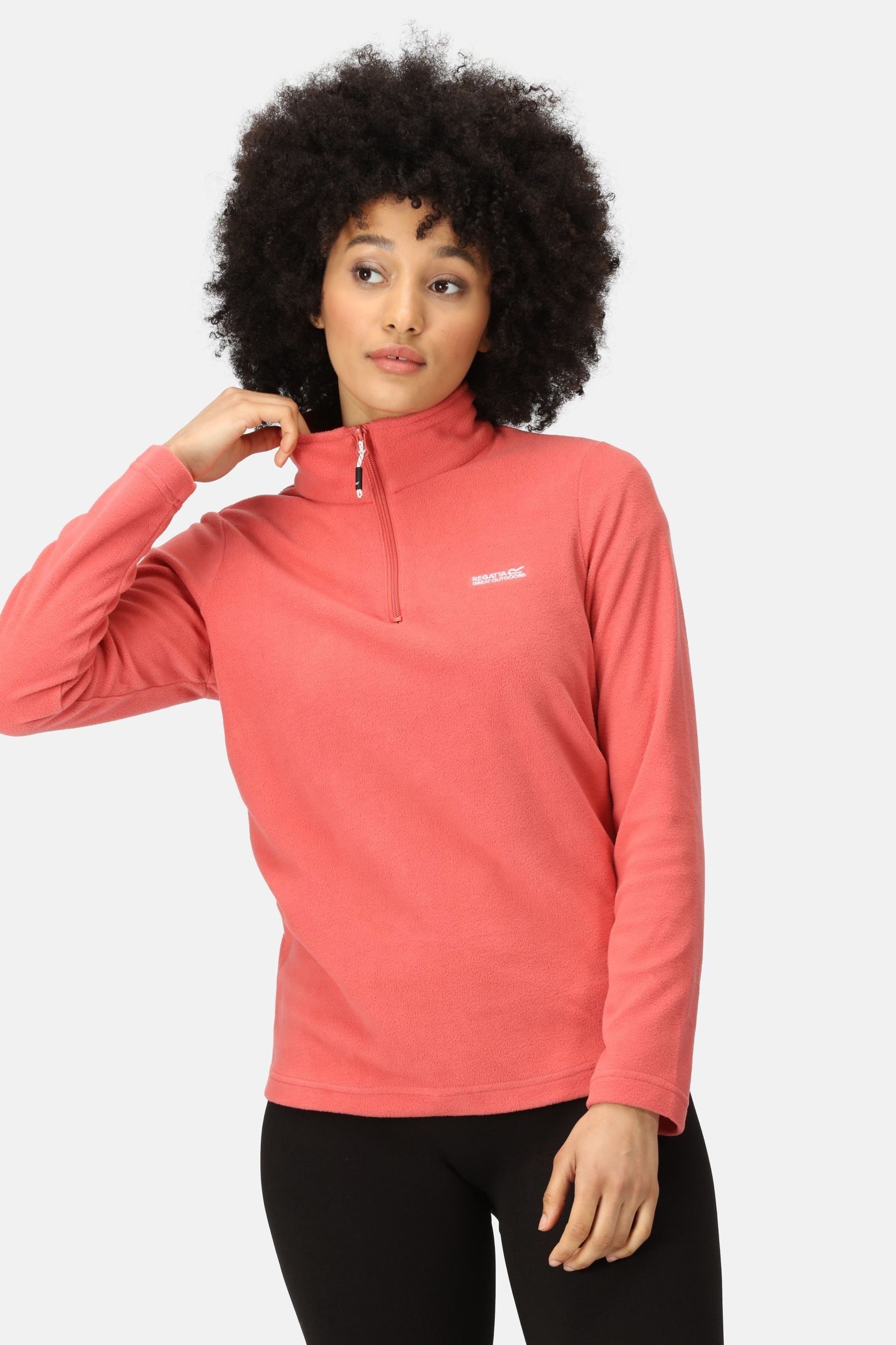 Buy Regatta Purple Sweethart Half Zip Fleece from the Next UK