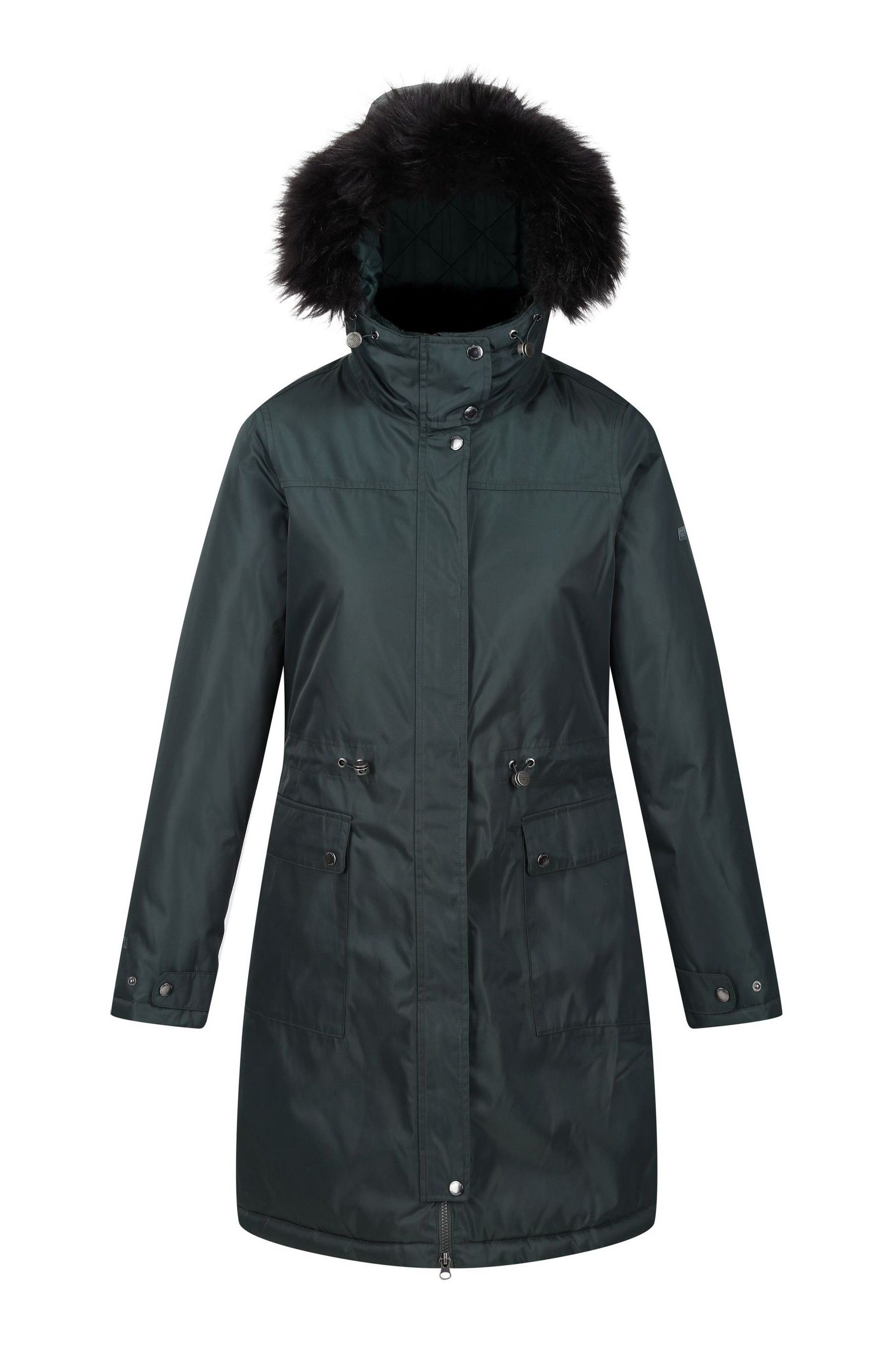 Regatta laureen shop black waterproof parka