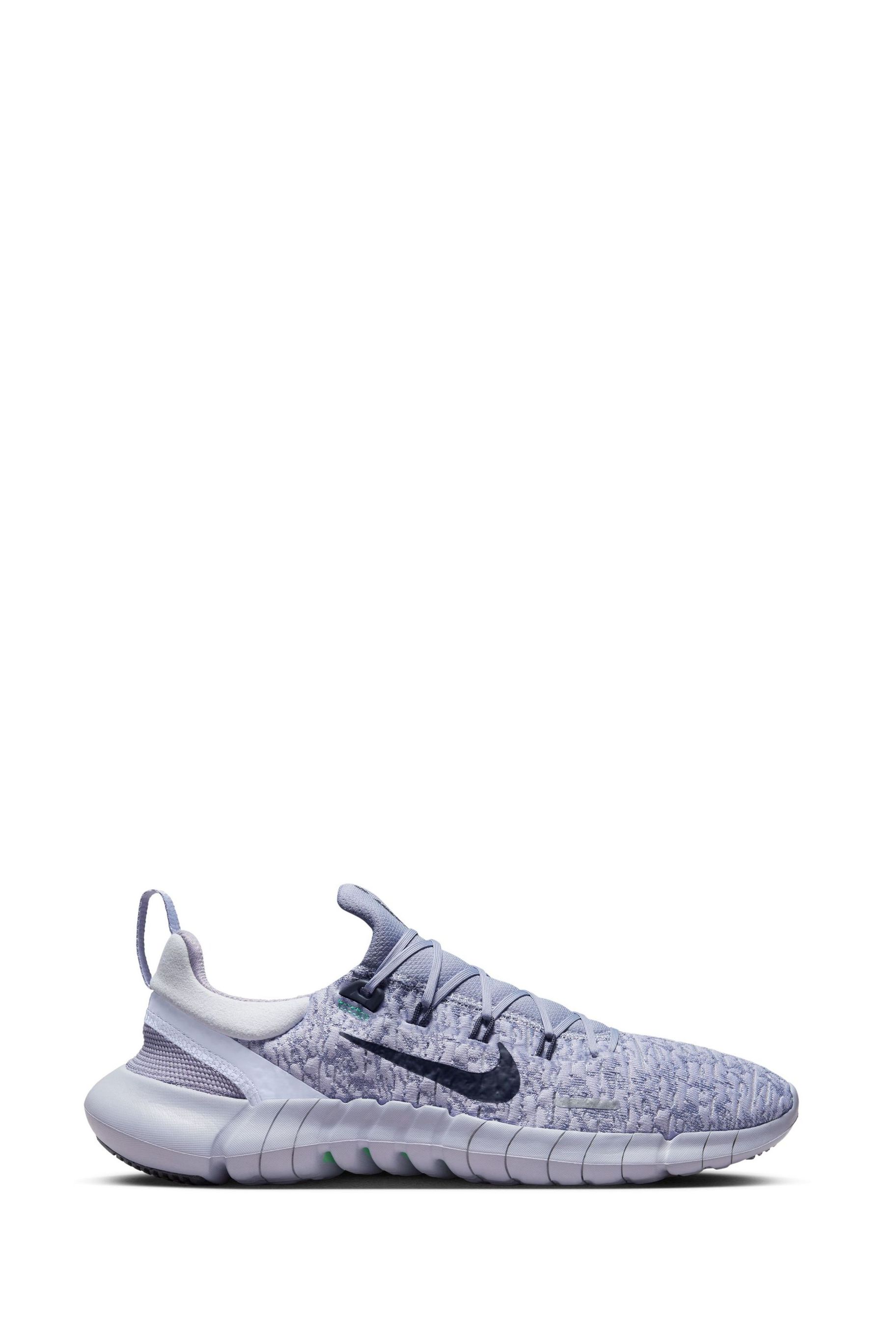 Nike Purple Nike Free Run 5.0 Road Running Trainers