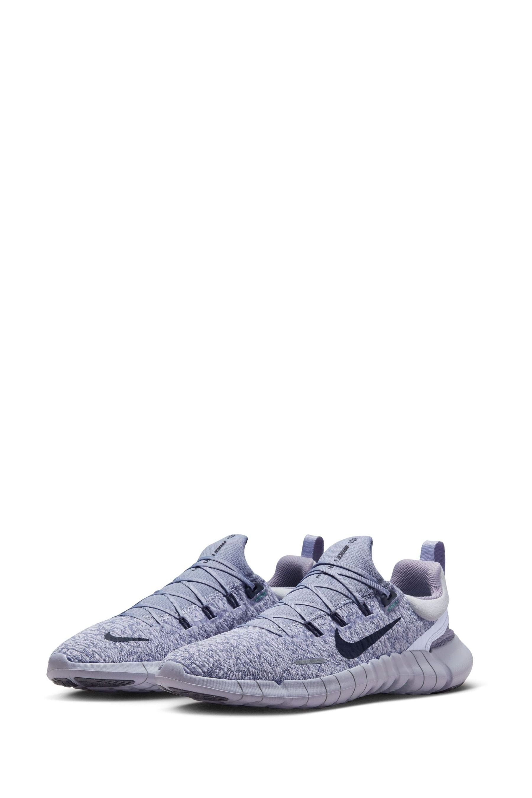 Nike free run 5.0 purple sales