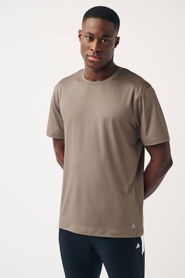 Sand Active Gym and Training Textured T-Shirt