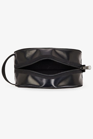 Fred Perry Black Wash Bag