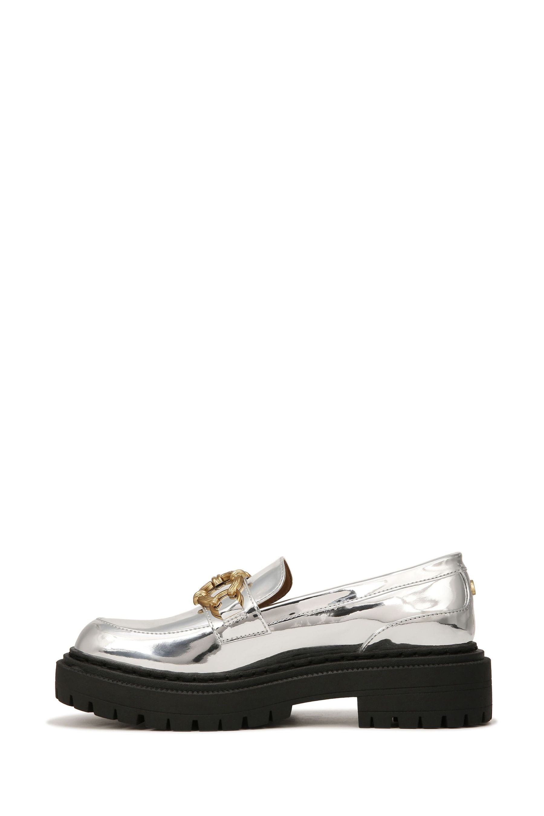 Womens silver loafers new arrivals uk