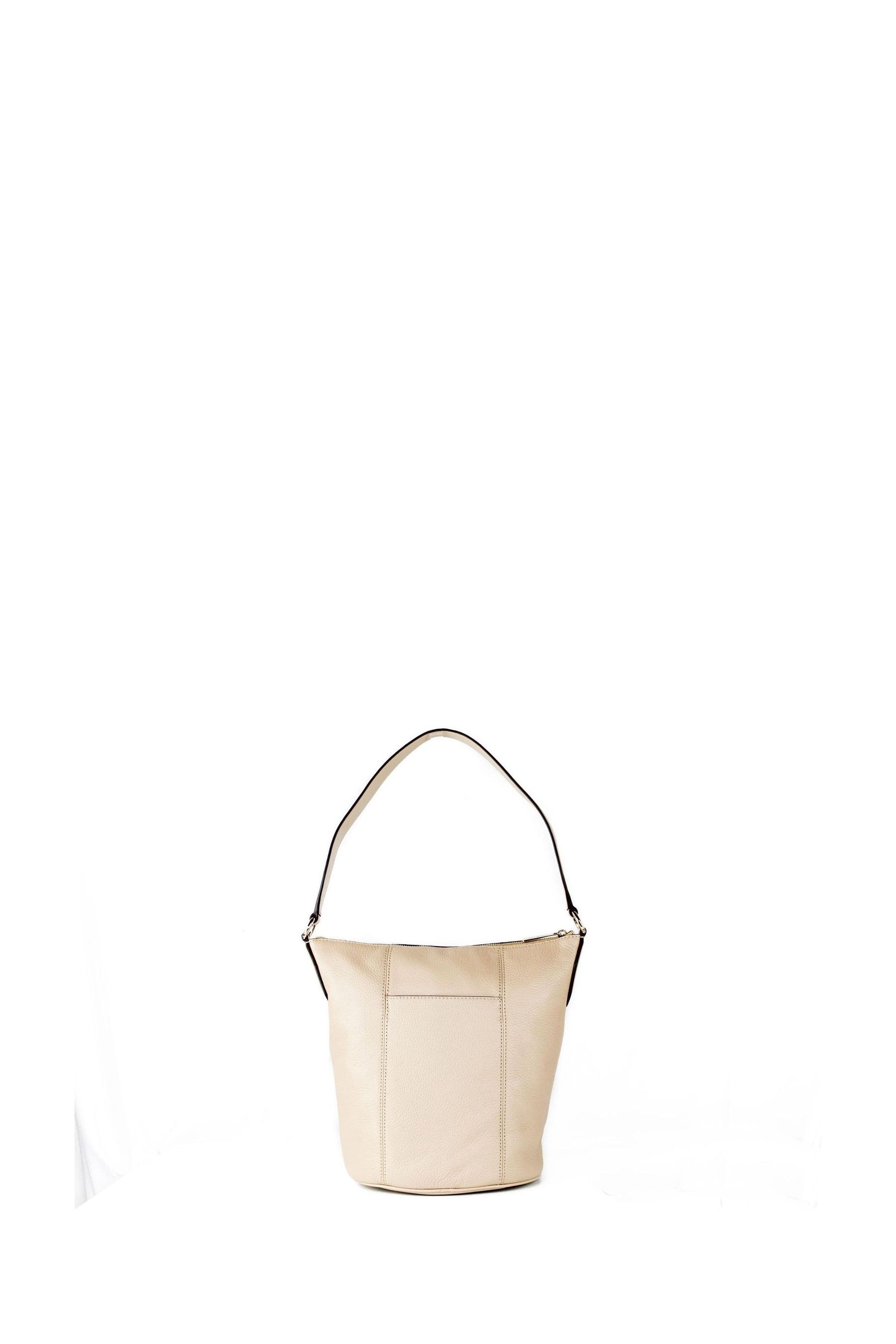 Michael michael kors brooke pebble leather online bucket shoulder bag