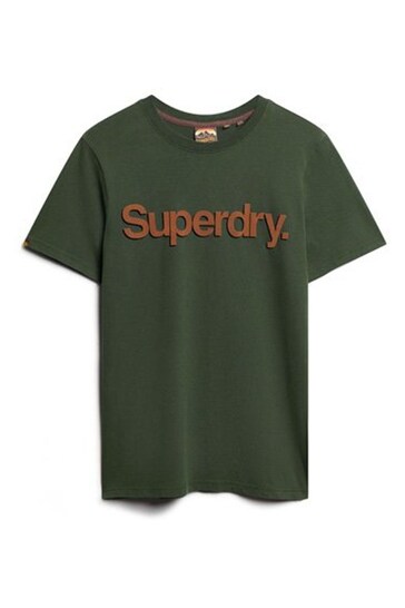 Superdry Green Core Logo Classic T-Shirt