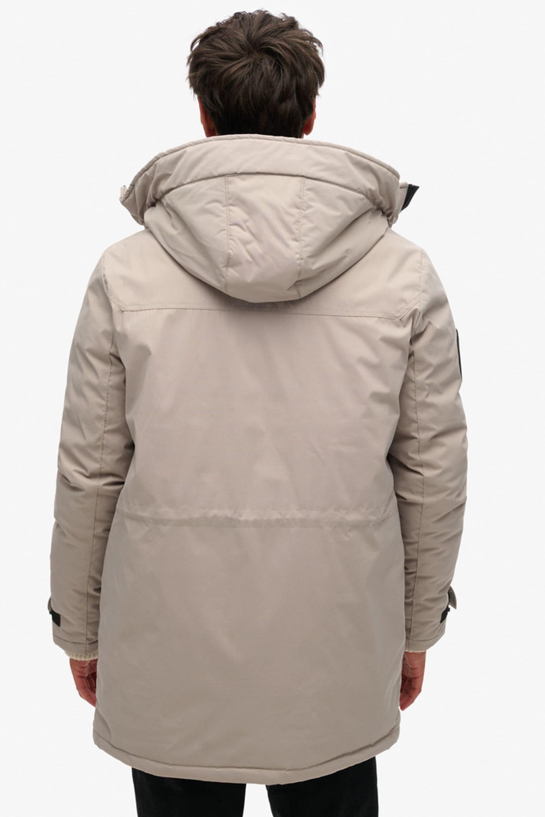 Padded parka top jacket