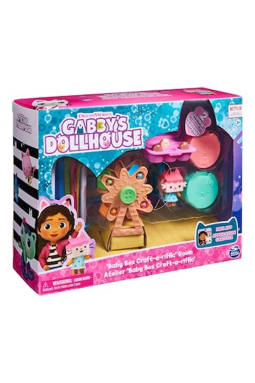Gabbys Dollhouse Deluxe Room, Craft Room Playset