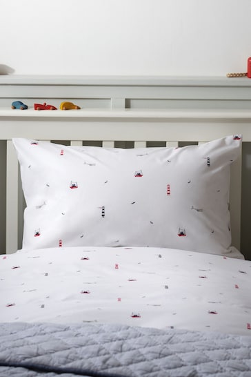 The White Company White Anglesey White Cot Bed Set