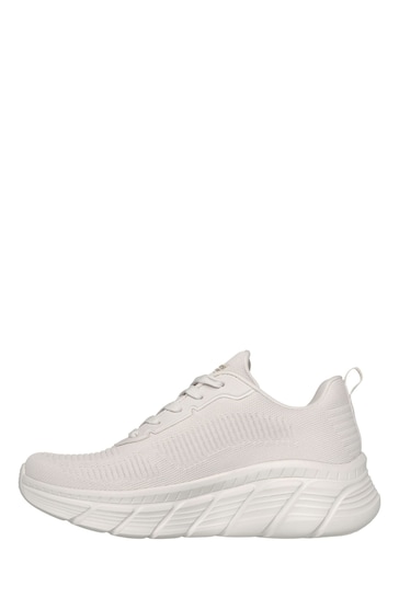 Skechers Cream Graceful Get Connected Sports Trainers