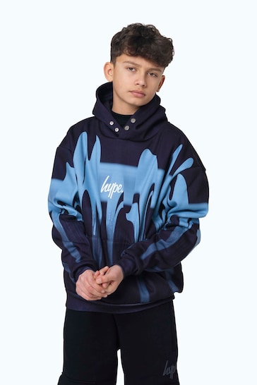 Hype. Kids Blue Drips Hoodie