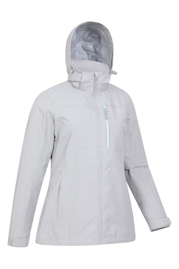 Mountain Warehouse Grey Womens Rainforest II Extreme Waterproof Jacket