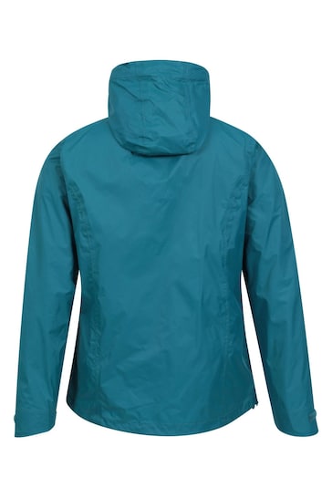 Mountain Warehouse Blue Womens Swerve Waterproof Packaway Jacket