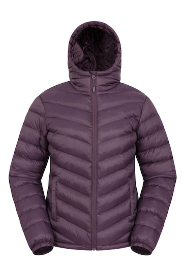Mountain Warehouse Purple Womens Seasons Water Resistant Padded Jacket