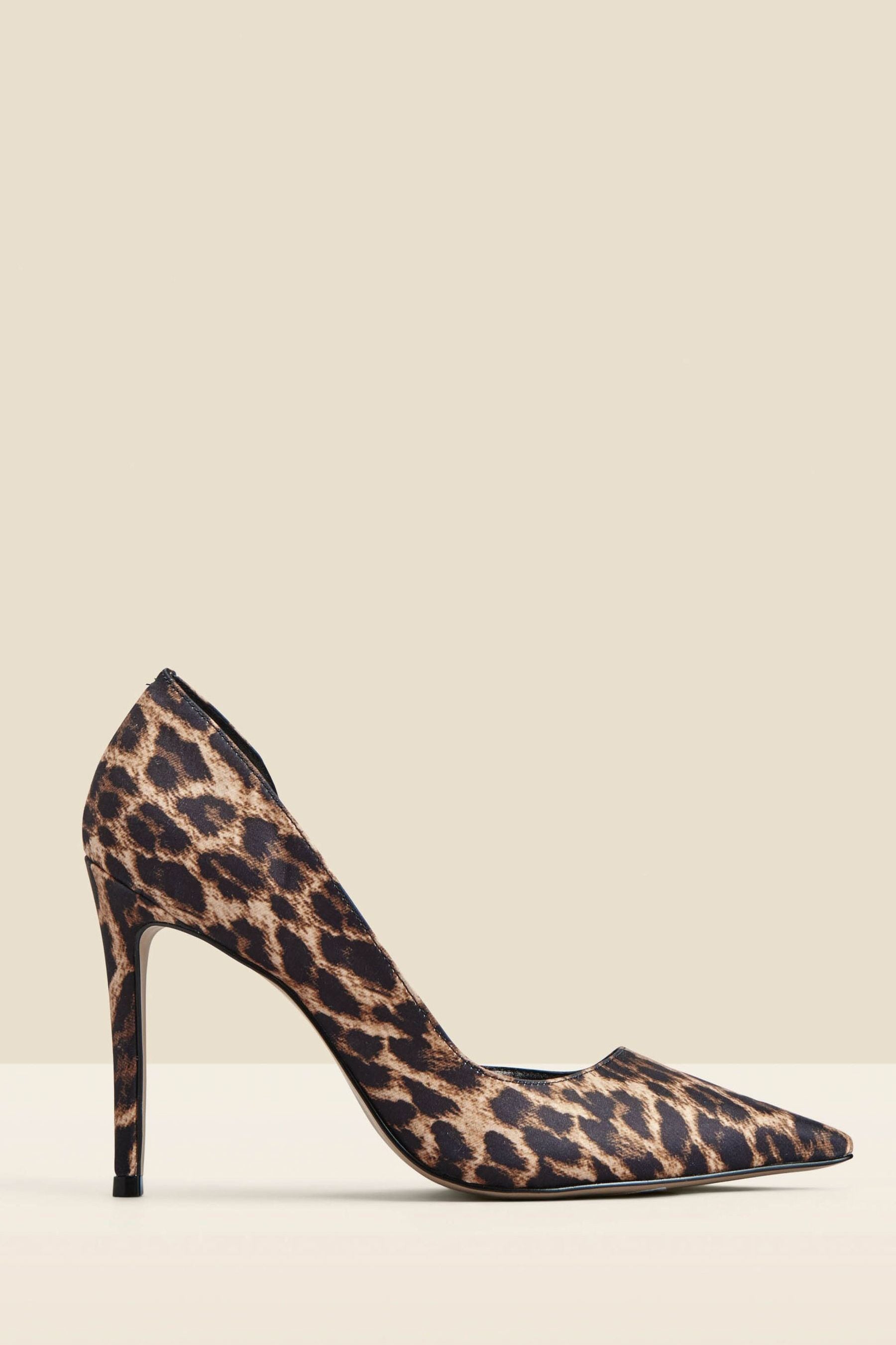 Tiger print high heels discount