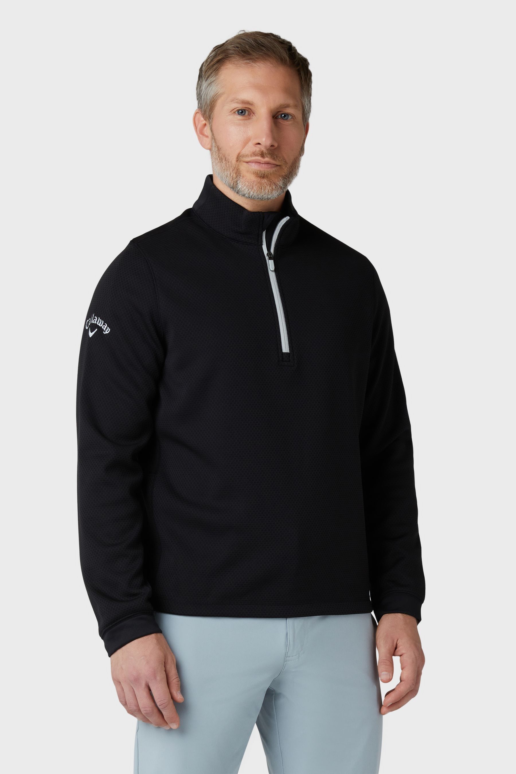 Buy Callaway Apparel Mens Golf Hex Black Fleece from the Next UK