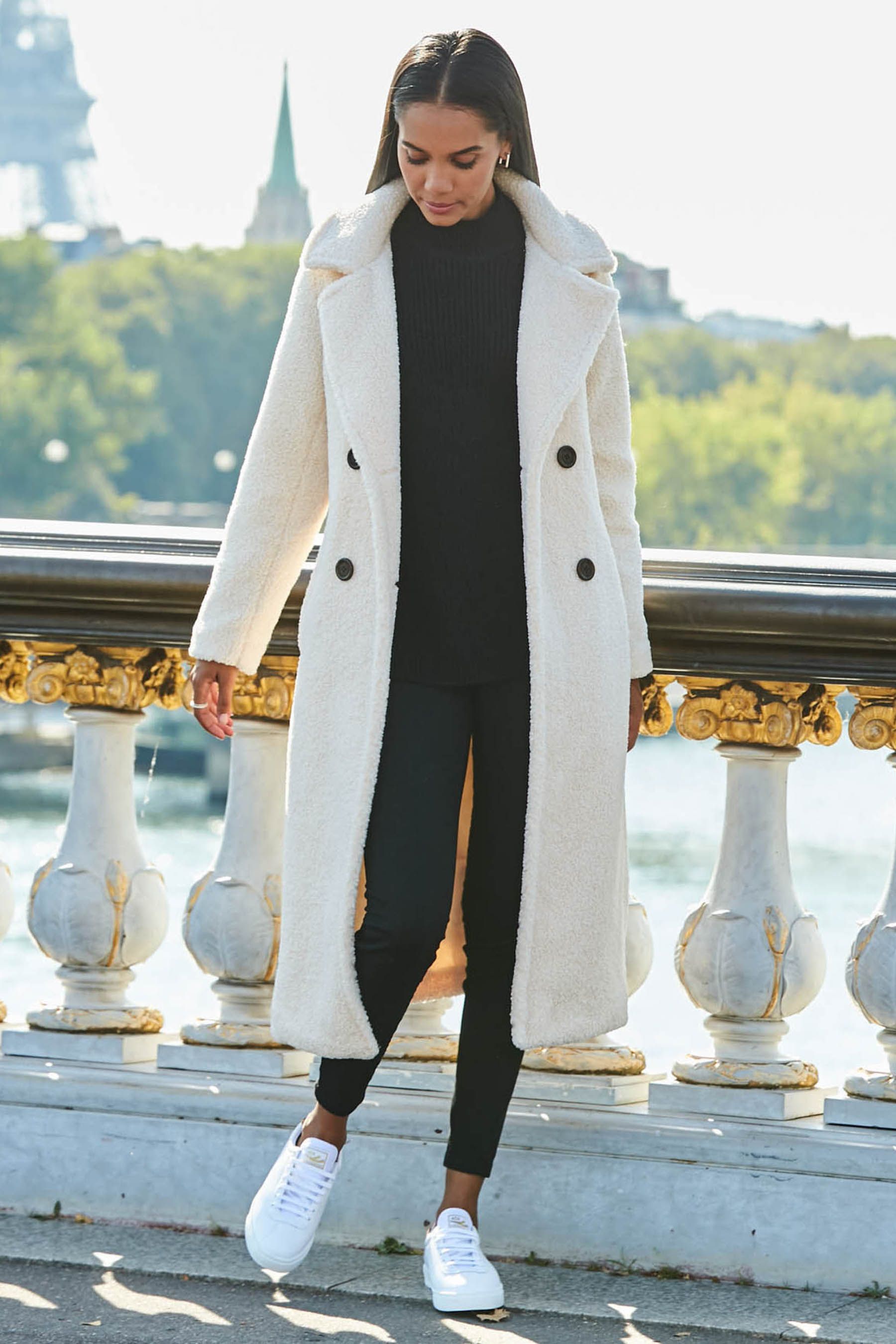 Cream 2025 borg coat
