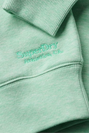 Superdry Green Essential Logo Relaxed Fit Sweatshirt
