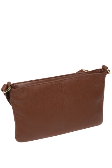 Pure Luxuries London Jess Nappa Leather Cross-Body Bag
