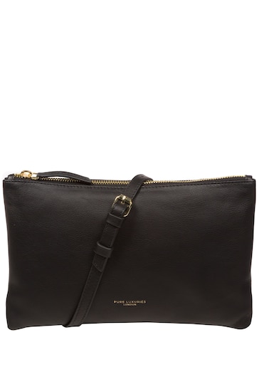 Pure Luxuries London Anya Nappa Leather Cross-Body Bag
