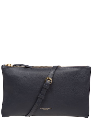 Pure Luxuries London Anya Nappa Leather Cross-Body Bag