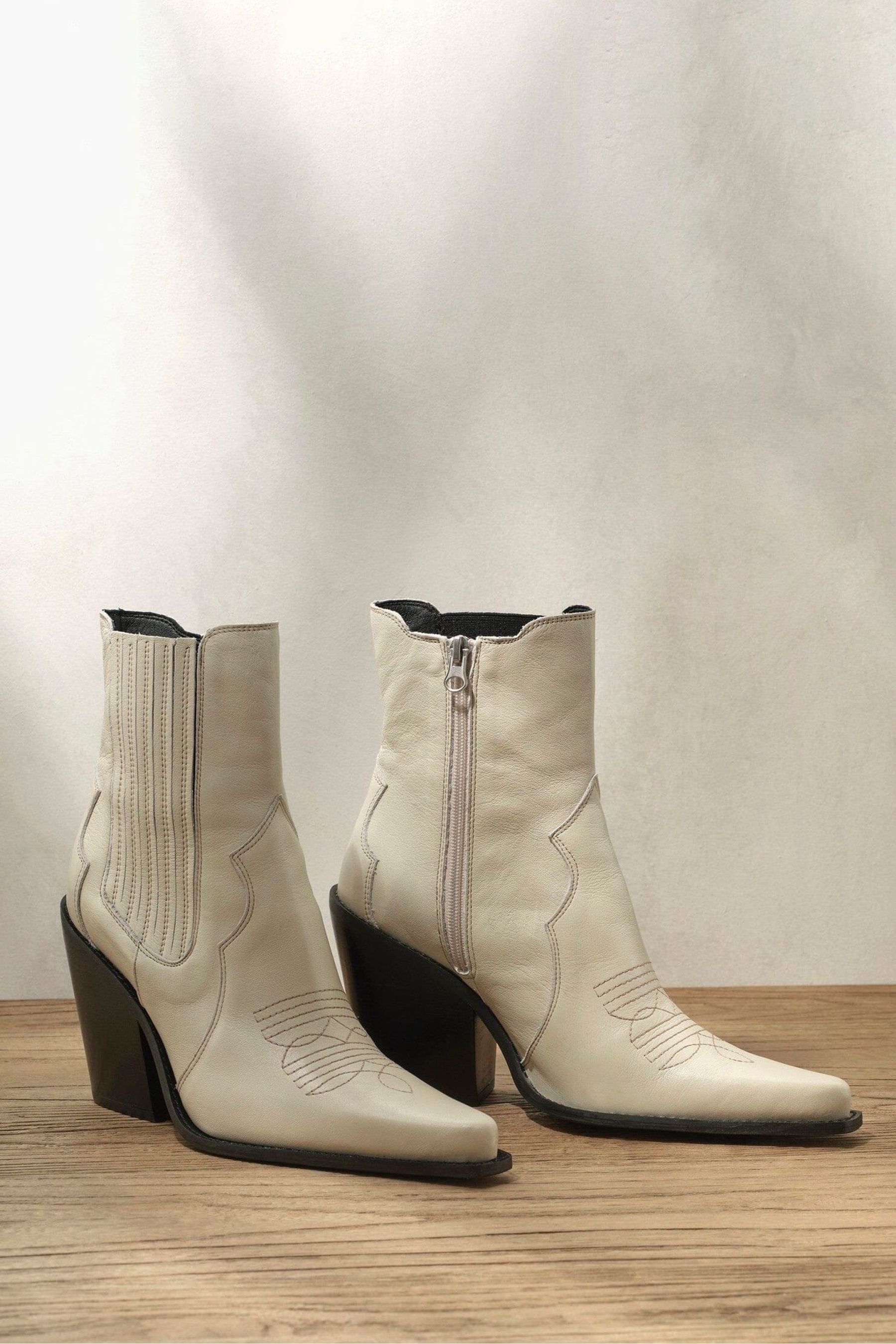 Mint velvet store silver boots