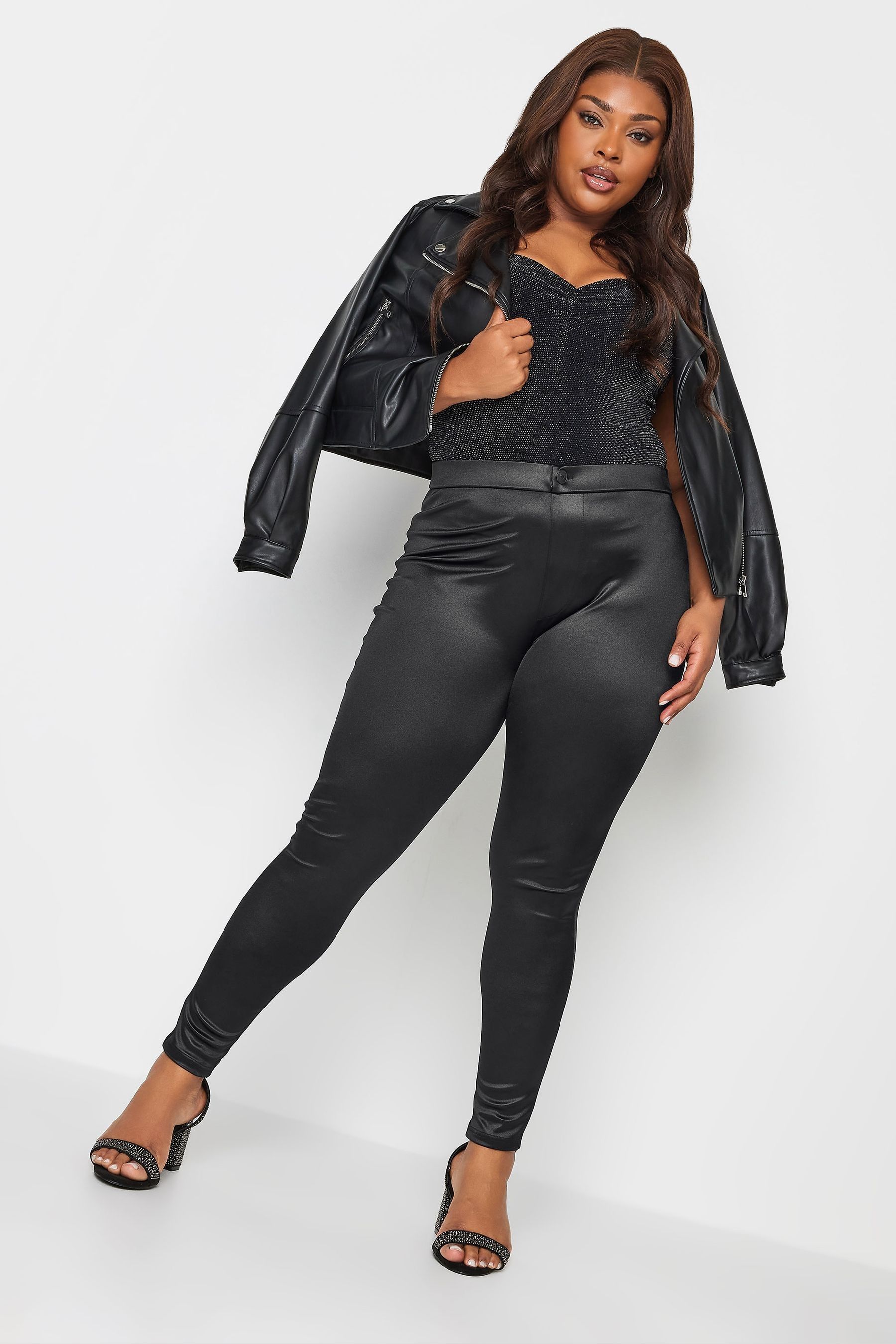 Disco shop leggings black