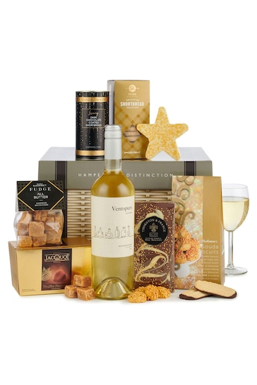 Spicers of Hythe The Sparkle Hamper with White Wine
