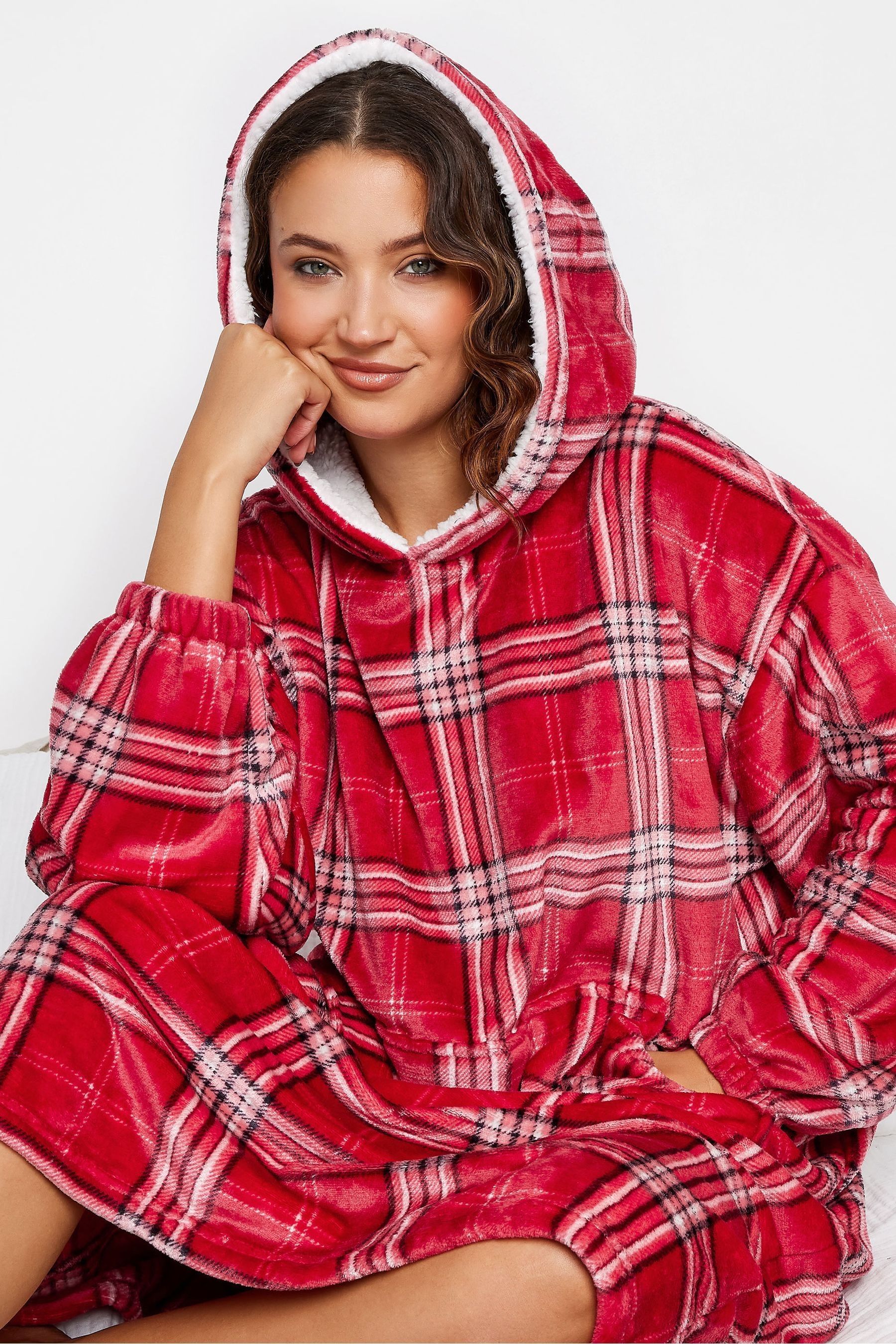 Long 2025 red hoodie