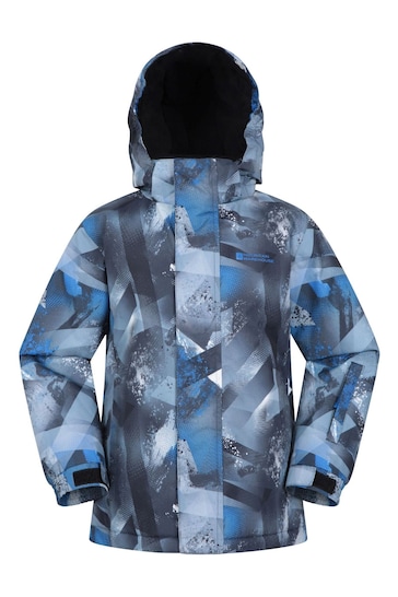 Mountain Warehouse Multi Kids Fleece Lined Printed Ski Jacket