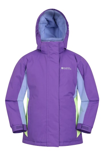 Mountain Warehouse Purple Kids Honey Ski Jacket
