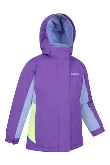 Mountain Warehouse Purple Kids Honey Ski Jacket