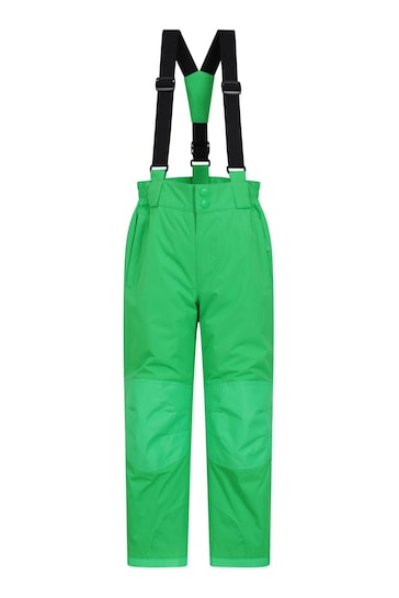 Mountain Warehouse Green Raptor Snow Kids Trousers