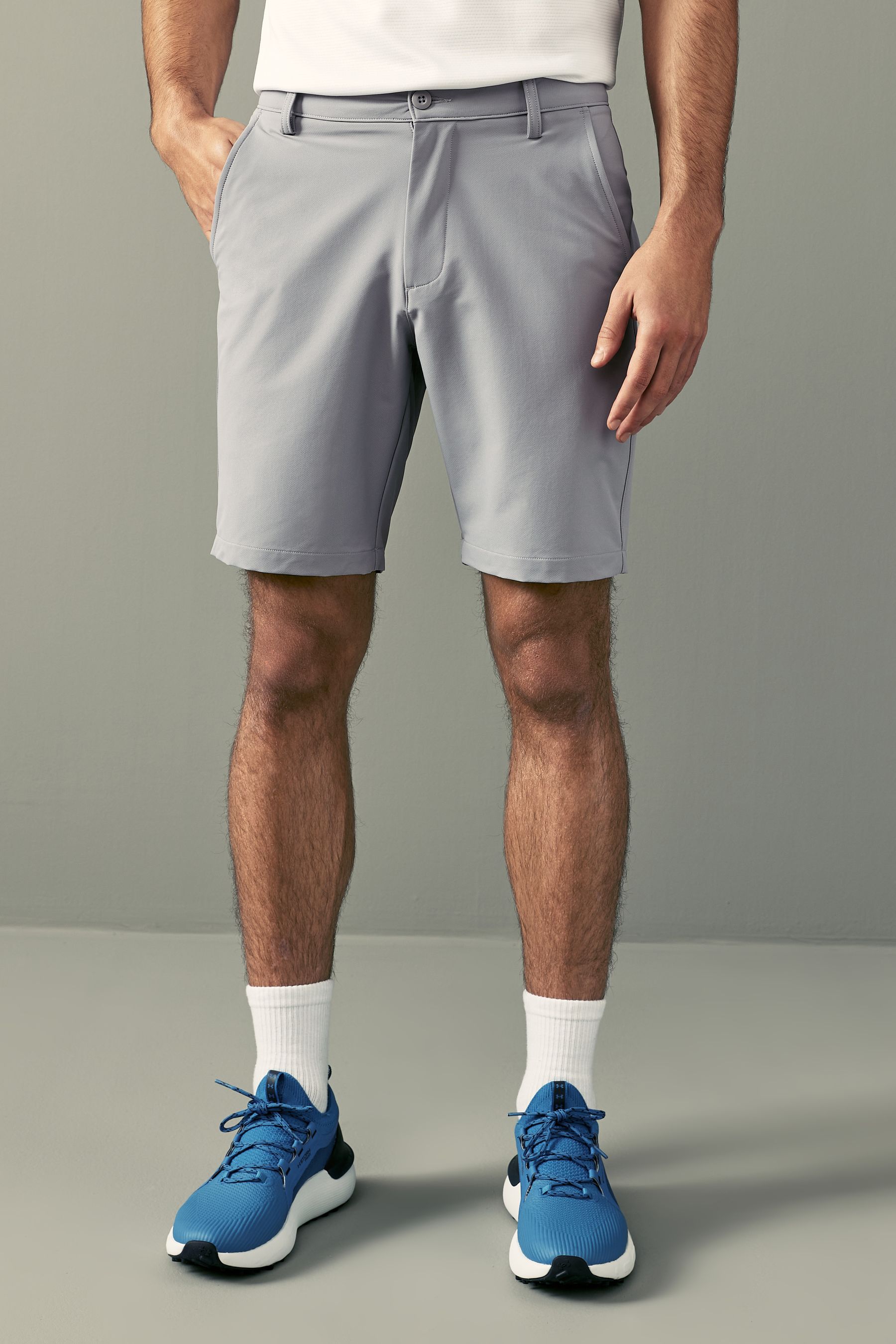 Ua match deals play tapered shorts