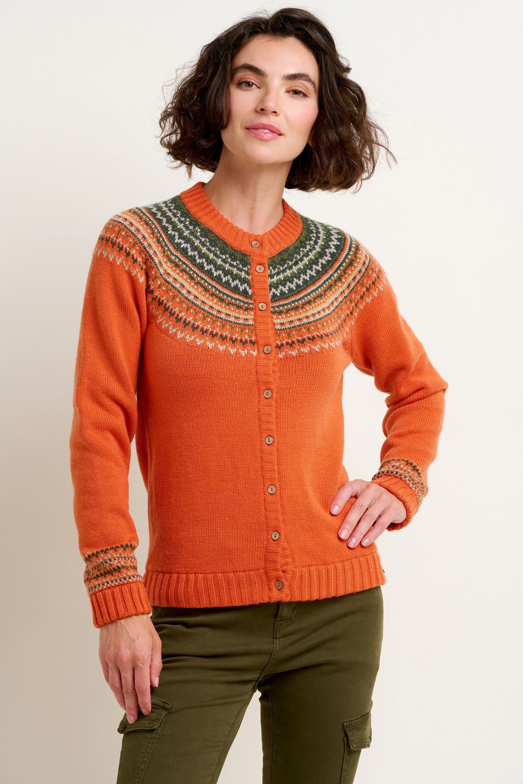 Orange on sale cardigan next